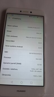 Huawei P9 lite 2017 3/16GB android 8 - 5