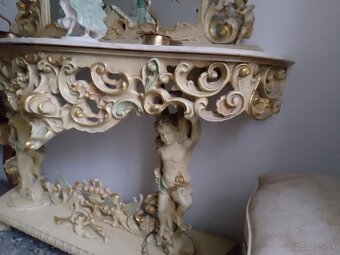 Konzola s anjelmi a zrkadlom - 5