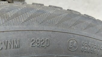 Predám zimnú sadu plecháčov 5x112 r16 Gislaved - 5