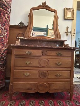 Starožitná spálňa komplet - 5