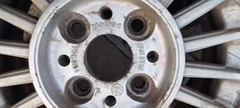 Hliníkové disky +pneumatiky - 5