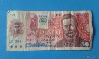 Bankovky Československo. - 5