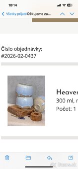 MarSei ceramics - ručne vyrobený hrnček, nový - 5