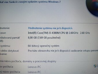 Lenovo Thinkpad T440p + Intel core i5 + 8gb ram + Windows 7 - 5
