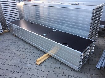 Nové hliníkové fasádne lešenie, Doprava zdarma 6,3x12,28 - 5