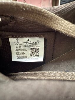 Nike Travis Scott Jordan 1 Low Velvet Brown - 5