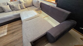 Rozkladací gauč s úložným priestorom - 5
