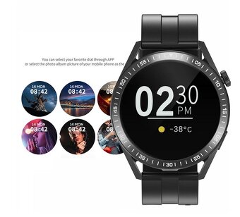 Inteligentné hodinky GT4, možnosť volania - 5