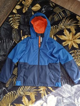 Detská lyžiarska hrejivá a nepremokavá bunda 100 modrá - 5