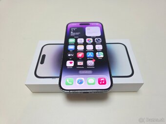 APPLE IPHONE 14 PRO 128GB SPACE BLACK,BATERKA 100% - 5