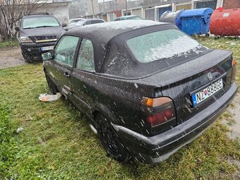Volkswagen Golf 3 cabrio/ Karmann/ 1.8/ benzín/ el. strecha - 5
