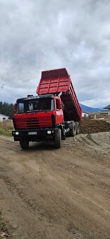 Dovoz sypkých materiálov vozidlom tatra 815,zemné a výkopové - 5