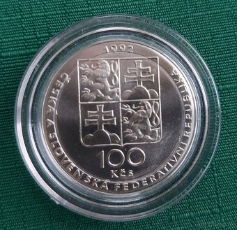Strieborné mince 1990-1992,Česká a Slovenská federatívni rep - 5