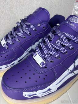 Air force 1 Halloween Skeleton Purple - 38 - 5