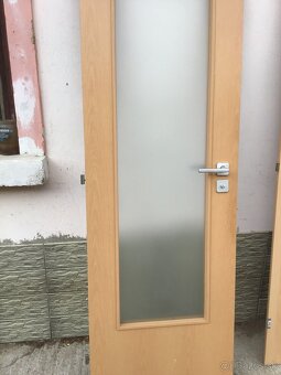 LAVé HNEDé DVERE SO SKLOM - 5