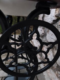 Krásny kúsok umývadlo 150r. stará konštrukcia - 5