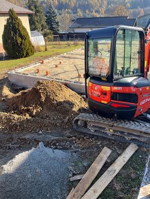 Zemné a výkopové prace minibagrom - 5