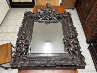 Starožitné zrcadlo s aplikami - 5