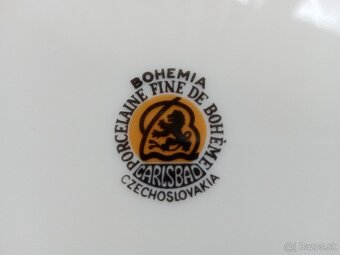 Pravda vítězí - československé porcelánové taniere - 5