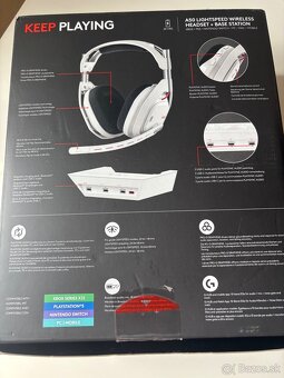 Logitech Astro A50 + Base Station PC/PS White - 5