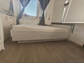 Postel 140x200 s úložným priestorom a matracom - 5