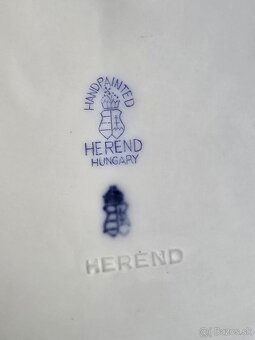 Porcelánová terina Herend Printemps, ručne maľovaná. - 5