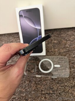Apple iPhone 16 Pro 256 GB BLACK TITAN Čierny Titán TOP STAV - 5