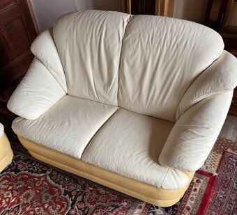 Kožená sedací souprava 3+2+1,5840 - 5