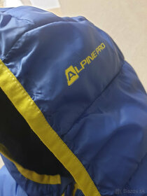 Pecková kvalitná zimná bunda , zn. Alpine Pro - 5