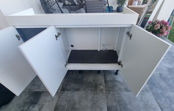 Vystužená skrinka skriňa pod akvárium so svetlom - 5