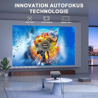 Visspl H10 4K Smart Projector - 5