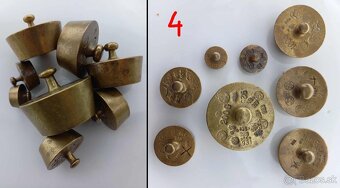 Závažia cajchované aj R.U. , 1.ČSR , SŠ - 5