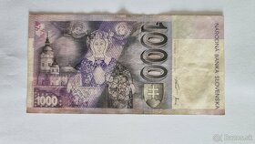 Slovenské bankovky 1.000 Sk - 5