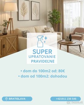 Profesionálne upratovanie bytom a domov v Bratislave - 5