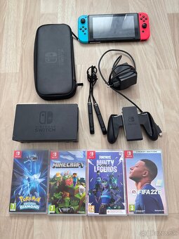 Predám Nintendo Switch s hrami - 5