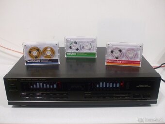Graficky 2x7 pasmovy equalizer TECHNICS SH-GE70 vyroba Japan - 5