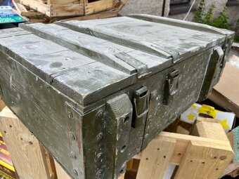 drevená vojenská bedňa - 5
