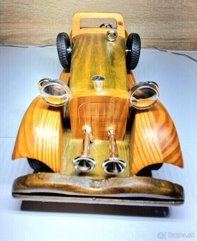 RETRO DREVENE AUTO cabrio NOVÉ - 5