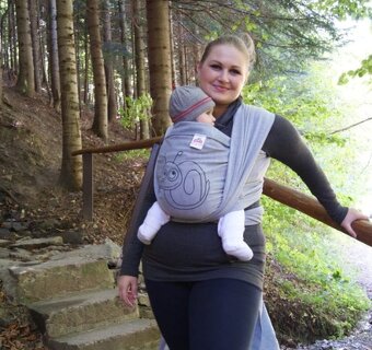 Baby šatka na nosenie detí od firmy Fogimo - 5