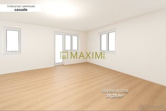 Exkluzívny 3-izbový penthouse s terasou, 158,77 m², Trnava - 5