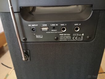 Predám bezdrôtové DJ Repro Sal PAR221 s BT mikrofonom - 5