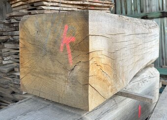 Dubové hranoly o veľkých prierezoch - 5