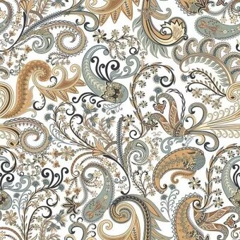Dlažba Keros Paisley Mysore 25x25 - 5