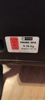 Autosedačka Monza Prime SPS - 5