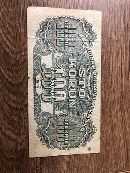 Bankovky PROTEKTORÁT a ČSR 2 - 5