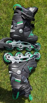Detské kolieskové korčule K2 SK8 Hero Boa ALU - 5