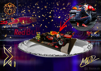 Max Verstappen 2021 World Champion Red Bull F1 RB16B Abu Dha - 5