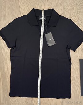 Emporio Armani tričko XS tmavomodré - 5