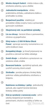 Mlynček na mäso BOSCH 2000W - 5