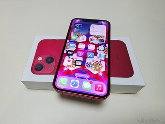 APPLE iPhone 13 mini 128GB,RED,ZDRAVIE BATERKY 100% - 5